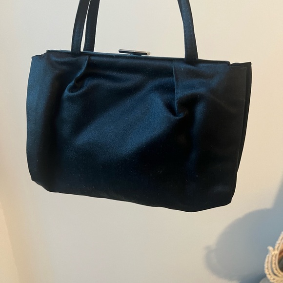 Prada Vintage Black Silk Purse - Picture 4 of 8